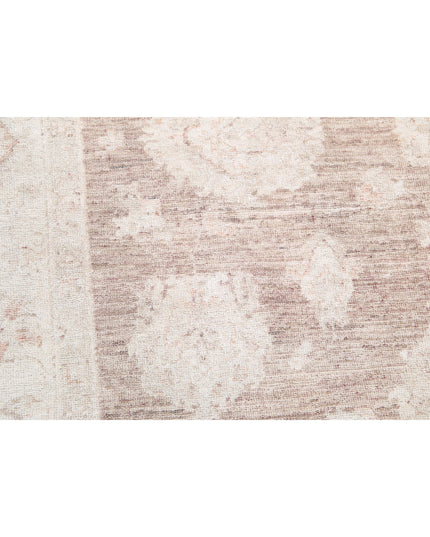 Serenity 5' 0" X 6' 5" Hand Knotted Wool Rug 5' 0" X 6' 5" (152 X 196) / Brown / Wool