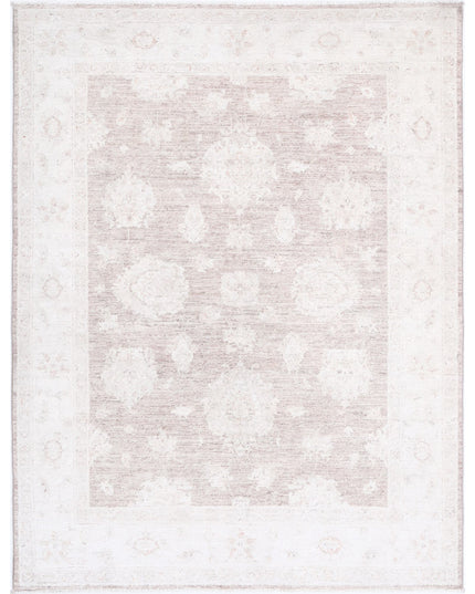 Serenity 5' 0" X 6' 5" Hand Knotted Wool Rug 5' 0" X 6' 5" (152 X 196) / Brown / Wool