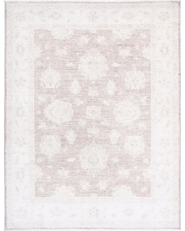 Serenity 5' 0" X 6' 5" Hand Knotted Wool Rug 5' 0" X 6' 5" (152 X 196) / Brown / Wool