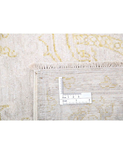 Serenity 6' 3" X 10' 9" Hand Knotted Wool Rug 6' 3" X 10' 9" (191 X 328) / Grey / Wool