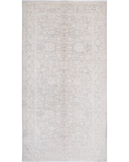 Serenity 6' 0" X 11' 5" Hand Knotted Wool Rug 6' 0" X 11' 5" (183 X 348) / Taupe / Wool