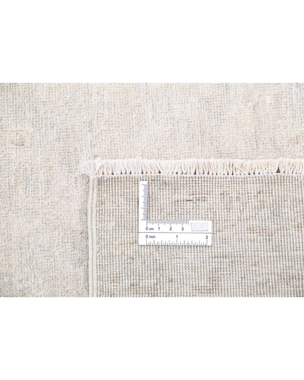 Serenity 6' 1" X 8' 3" Hand Knotted Wool Rug 6' 1" X 8' 3" (185 X 251) / Grey / Wool