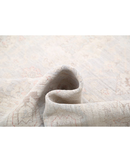 Serenity 6' 0" X 8' 4" Hand Knotted Wool Rug 6' 0" X 8' 4" (183 X 254) / Grey / Wool