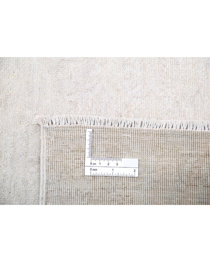 Serenity 5' 11" X 8' 5" Hand Knotted Wool Rug 5' 11" X 8' 5" (180 X 257) / Ivory / Wool
