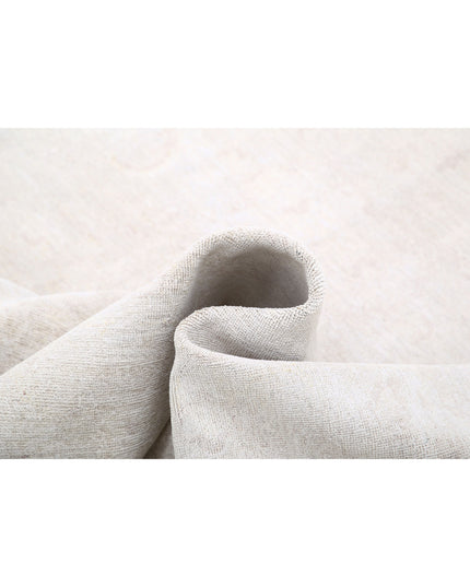 Serenity 5' 11" X 8' 5" Hand Knotted Wool Rug 5' 11" X 8' 5" (180 X 257) / Ivory / Wool