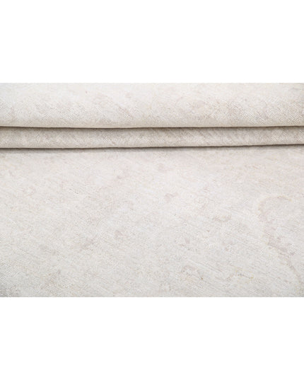 Serenity 5' 11" X 8' 5" Hand Knotted Wool Rug 5' 11" X 8' 5" (180 X 257) / Ivory / Wool