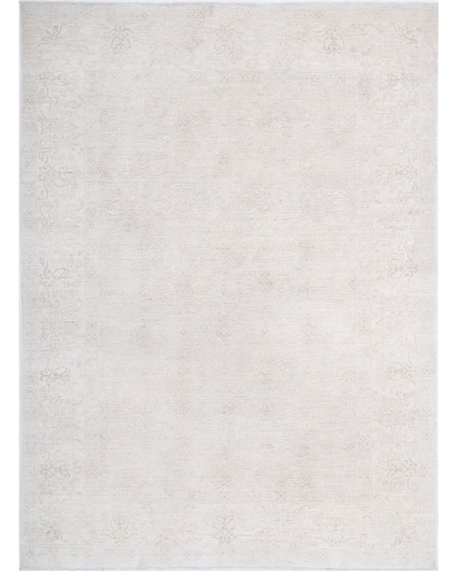 Serenity 6' 2" X 8' 5" Hand Knotted Wool Rug 6' 2" X 8' 5" (188 X 257) / Taupe / Wool