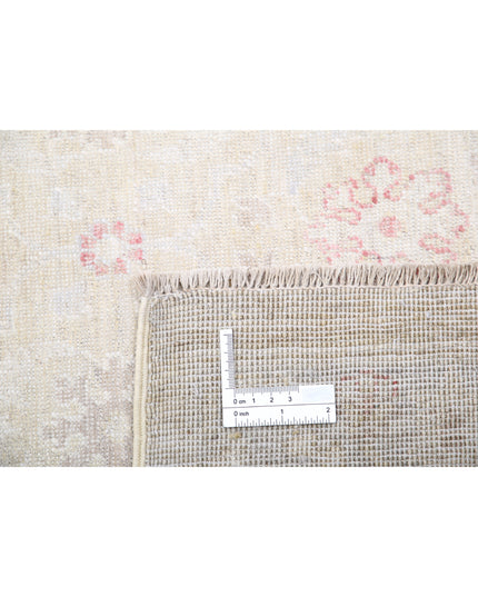 Serenity 6' 0" X 8' 6" Hand Knotted Wool Rug 6' 0" X 8' 6" (183 X 259) / Ivory / Wool