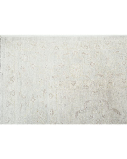 Serenity 6' 2" X 8' 3" Hand Knotted Wool Rug 6' 2" X 8' 3" (188 X 251) / Ivory / Wool
