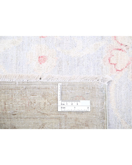 Serenity 6' 0" X 8' 7" Hand Knotted Wool Rug 6' 0" X 8' 7" (183 X 262) / Grey / Wool
