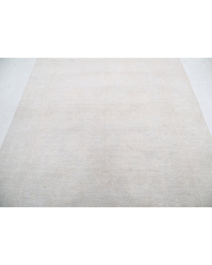 Serenity 5' 7" X 8' 9" Hand Knotted Wool Rug 5' 7" X 8' 9" (170 X 267) / Ivory / Wool