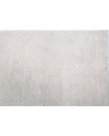 Serenity 5' 7" X 8' 9" Hand Knotted Wool Rug 5' 7" X 8' 9" (170 X 267) / Ivory / Wool