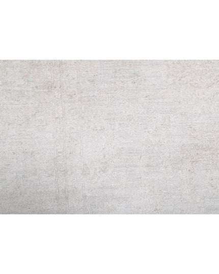 Serenity 5' 7" X 8' 9" Hand Knotted Wool Rug 5' 7" X 8' 9" (170 X 267) / Ivory / Wool