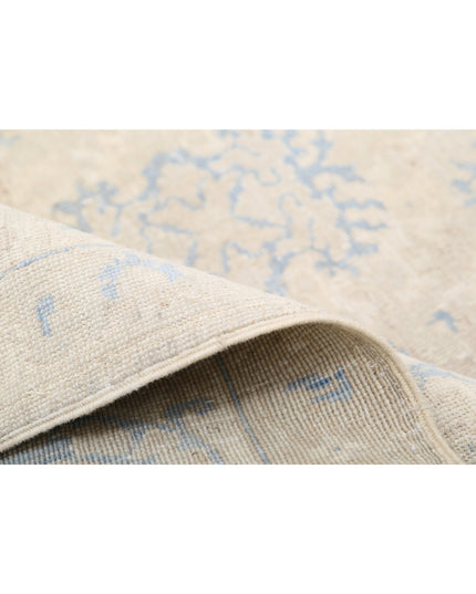 Serenity 5' 8" X 8' 9" Hand Knotted Wool Rug 5' 8" X 8' 9" (173 X 267) / Ivory / Wool