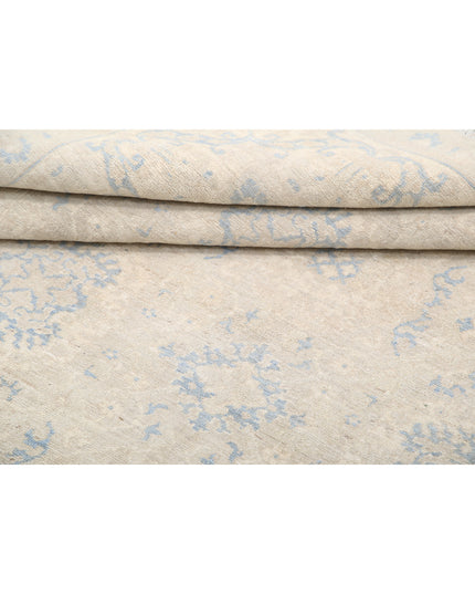 Serenity 5' 8" X 8' 9" Hand Knotted Wool Rug 5' 8" X 8' 9" (173 X 267) / Ivory / Wool