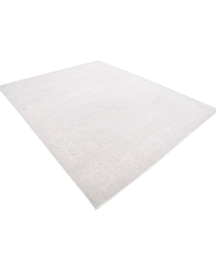 Serenity 8' 1" X 9' 9" Hand Knotted Wool Rug 8' 1" X 9' 9" (246 X 297) / Ivory / Wool