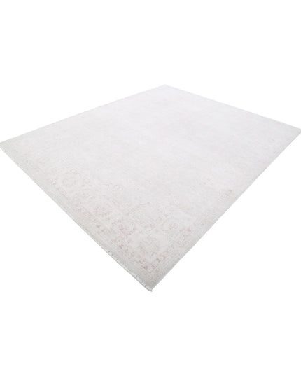 Serenity 8' 1" X 9' 9" Hand Knotted Wool Rug 8' 1" X 9' 9" (246 X 297) / Ivory / Wool