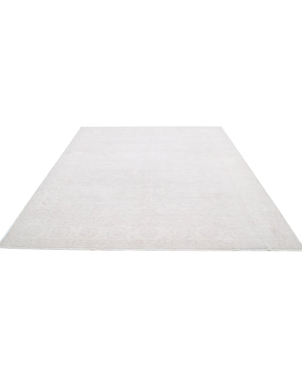 Serenity 8' 1" X 9' 9" Hand Knotted Wool Rug 8' 1" X 9' 9" (246 X 297) / Ivory / Wool