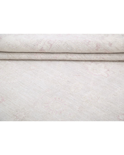 Serenity 8' 1" X 9' 9" Hand Knotted Wool Rug 8' 1" X 9' 9" (246 X 297) / Ivory / Wool