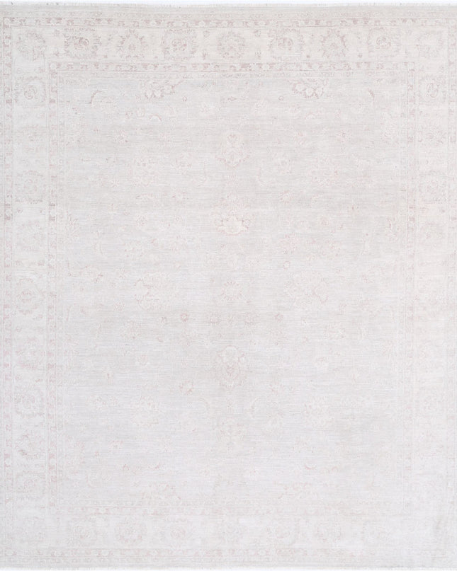 Serenity 8' 1" X 9' 9" Hand Knotted Wool Rug 8' 1" X 9' 9" (246 X 297) / Ivory / Wool