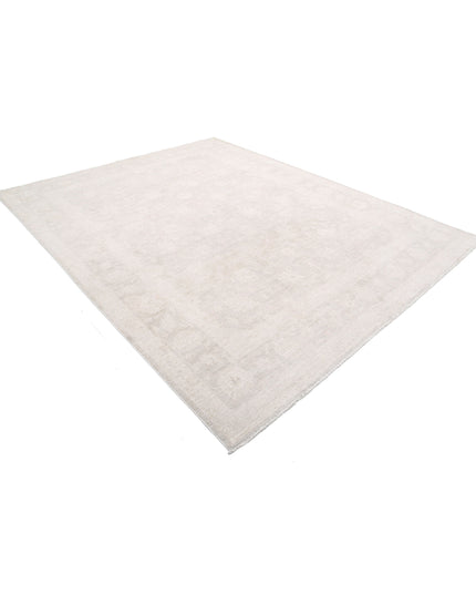 Serenity 8' 1" X 10' 4" Hand Knotted Wool Rug 8' 1" X 10' 4" (246 X 315) / Ivory / Wool