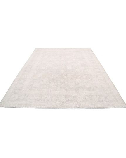 Serenity 8' 1" X 10' 4" Hand Knotted Wool Rug 8' 1" X 10' 4" (246 X 315) / Ivory / Wool