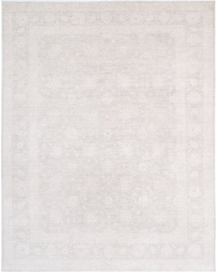 Serenity 8' 1" X 10' 4" Hand Knotted Wool Rug 8' 1" X 10' 4" (246 X 315) / Ivory / Wool