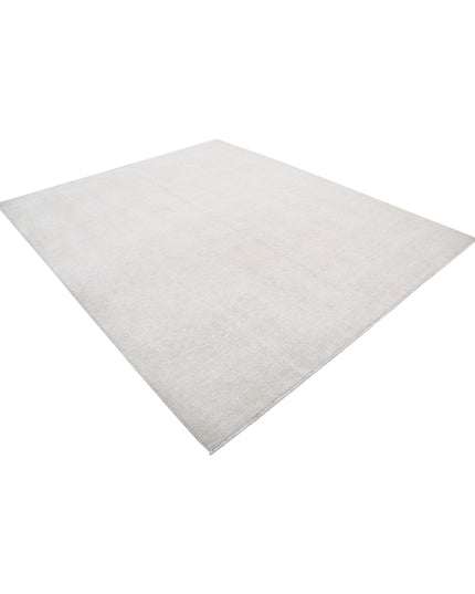 Serenity 8' 2" X 9' 6" Hand Knotted Wool Rug 8' 2" X 9' 6" (249 X 290) / Ivory / Wool