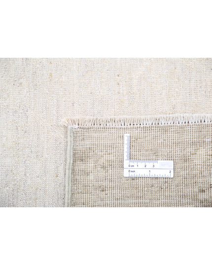 Serenity 8' 2" X 9' 6" Hand Knotted Wool Rug 8' 2" X 9' 6" (249 X 290) / Ivory / Wool