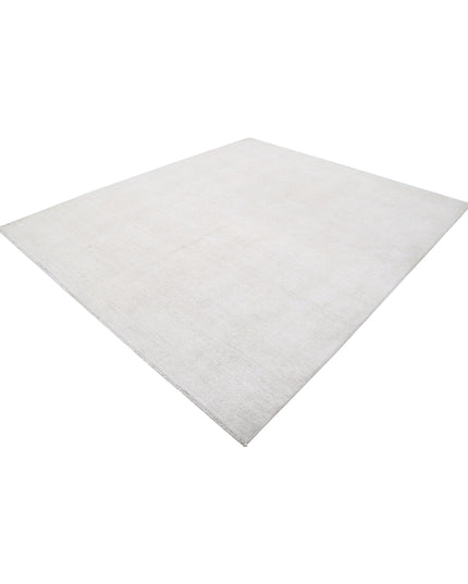 Serenity 8' 2" X 9' 6" Hand Knotted Wool Rug 8' 2" X 9' 6" (249 X 290) / Ivory / Wool