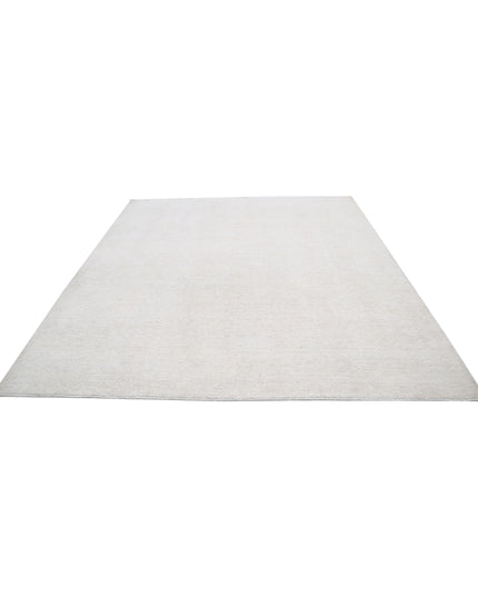 Serenity 8' 2" X 9' 6" Hand Knotted Wool Rug 8' 2" X 9' 6" (249 X 290) / Ivory / Wool