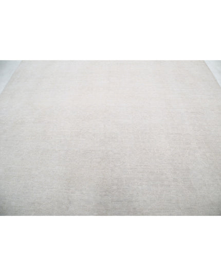 Serenity 8' 2" X 9' 6" Hand Knotted Wool Rug 8' 2" X 9' 6" (249 X 290) / Ivory / Wool