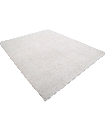 Serenity 8' 1" X 9' 8" Hand Knotted Wool Rug 8' 1" X 9' 8" (246 X 295) / Brown / Wool