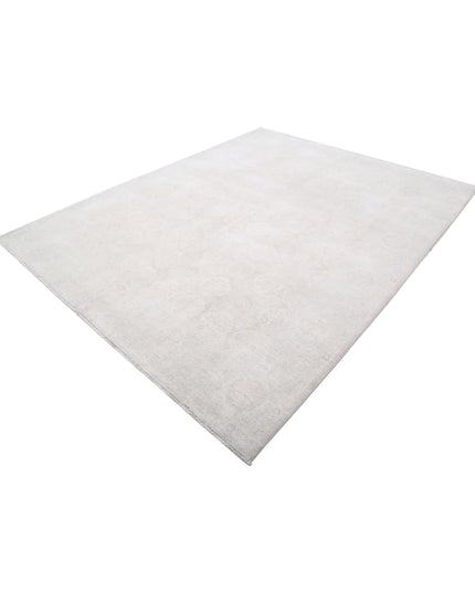 Serenity 8' 1" X 9' 8" Hand Knotted Wool Rug 8' 1" X 9' 8" (246 X 295) / Brown / Wool