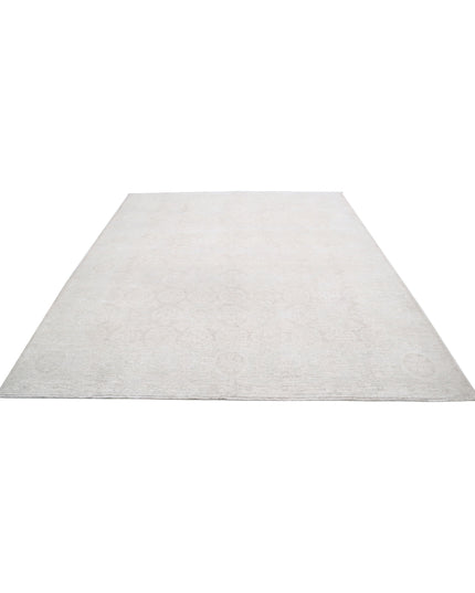 Serenity 8' 1" X 9' 8" Hand Knotted Wool Rug 8' 1" X 9' 8" (246 X 295) / Brown / Wool