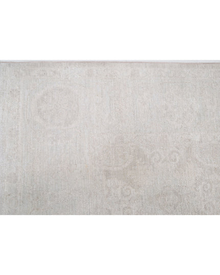 Serenity 8' 1" X 9' 8" Hand Knotted Wool Rug 8' 1" X 9' 8" (246 X 295) / Brown / Wool