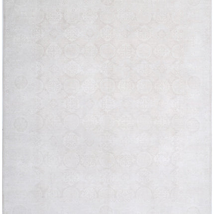 Serenity 8' 1" X 9' 8" Hand Knotted Wool Rug 8' 1" X 9' 8" (246 X 295) / Brown / Wool