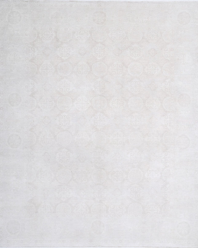 Serenity 8' 1" X 9' 8" Hand Knotted Wool Rug 8' 1" X 9' 8" (246 X 295) / Brown / Wool