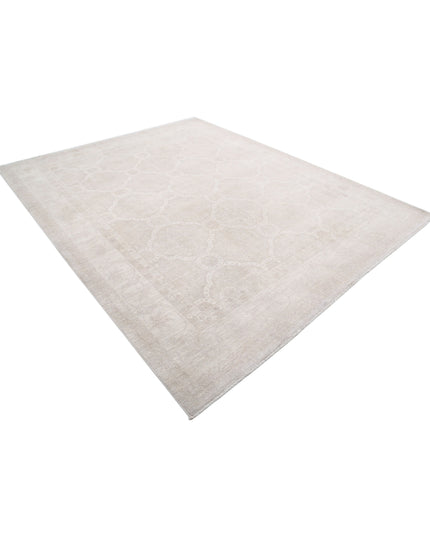 Serenity 8' 0" X 10' 0" Hand Knotted Wool Rug 8' 0" X 10' 0" (244 X 305) / Grey / Wool