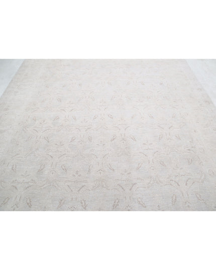 Serenity 8' 0" X 9' 11" Hand Knotted Wool Rug 8' 0" X 9' 11" (244 X 302) / Brown / Wool