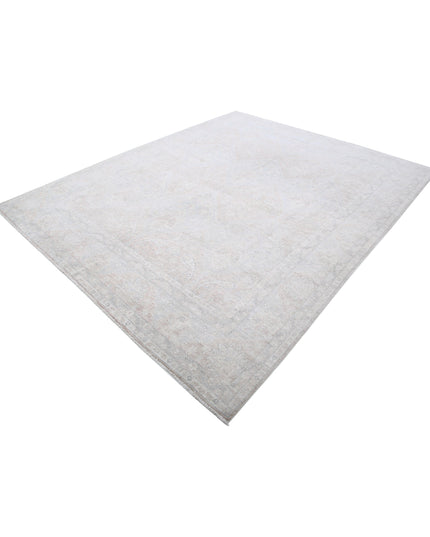 Serenity 7' 10" X 9' 8" Hand Knotted Wool Rug 7' 10" X 9' 8" (239 X 295) / Brown / Wool