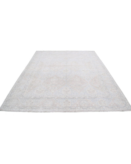 Serenity 7' 10" X 9' 8" Hand Knotted Wool Rug 7' 10" X 9' 8" (239 X 295) / Brown / Wool