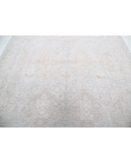 Serenity 7' 10" X 9' 8" Hand Knotted Wool Rug 7' 10" X 9' 8" (239 X 295) / Brown / Wool