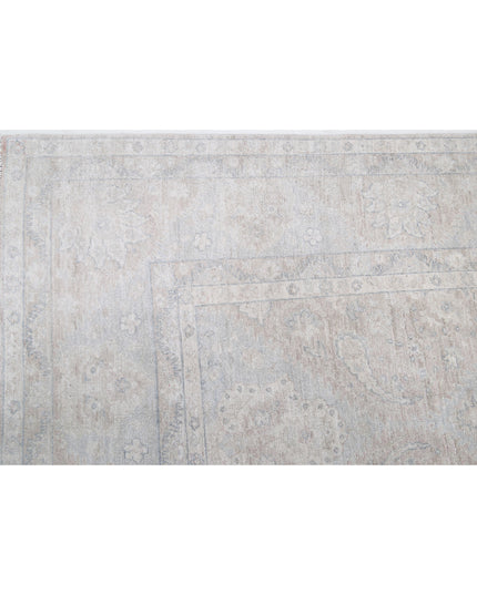 Serenity 7' 10" X 9' 8" Hand Knotted Wool Rug 7' 10" X 9' 8" (239 X 295) / Brown / Wool