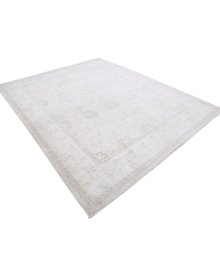 Serenity 7' 11" X 9' 9" Hand Knotted Wool Rug 7' 11" X 9' 9" (241 X 297) / Brown / Wool