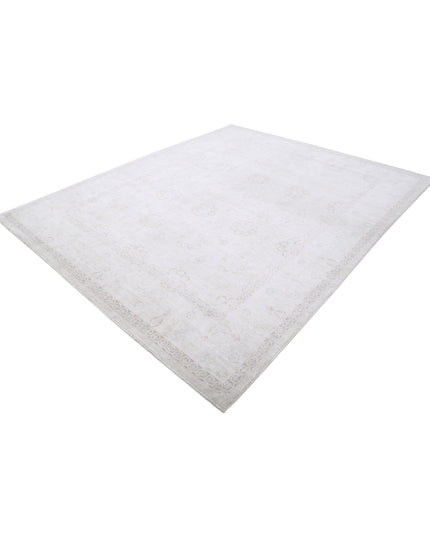 Serenity 7' 11" X 9' 9" Hand Knotted Wool Rug 7' 11" X 9' 9" (241 X 297) / Brown / Wool