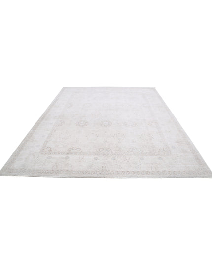 Serenity 7' 11" X 9' 9" Hand Knotted Wool Rug 7' 11" X 9' 9" (241 X 297) / Brown / Wool