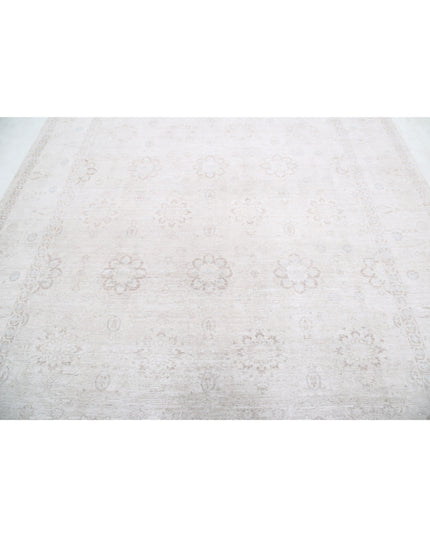 Serenity 7' 11" X 9' 9" Hand Knotted Wool Rug 7' 11" X 9' 9" (241 X 297) / Brown / Wool