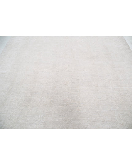 Serenity 8' 2" X 9' 10" Hand Knotted Wool Rug 8' 2" X 9' 10" (249 X 300) / Brown / Wool