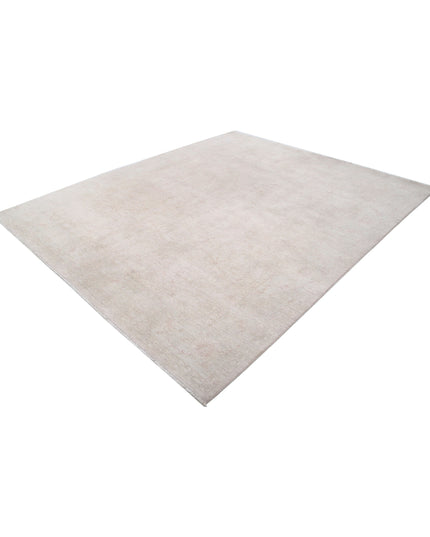 Serenity 8' 2" X 10' 1" Hand Knotted Wool Rug 8' 2" X 10' 1" (249 X 307) / Ivory / Wool